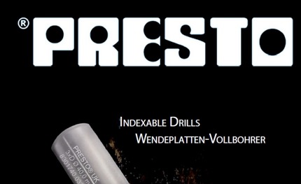 PRESTO Wendeplatten-Vollbohrer